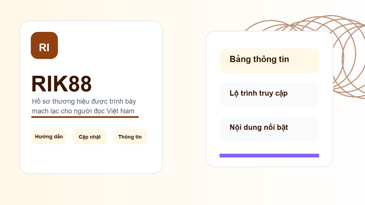 RIK88 hình ảnh thương hiệu